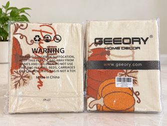 Geeory Thanksgiving Table Runner – Set of 2