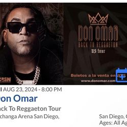 Don Omar Concert Tickets