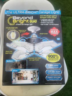 Beyond Bright Quad Garage light