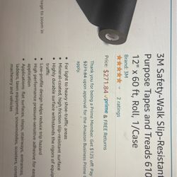 3m Safety Walk Slip Resistant Tapes(black )