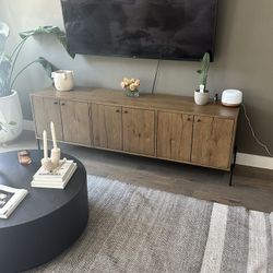 Modern Perigold Media Console - Like New 