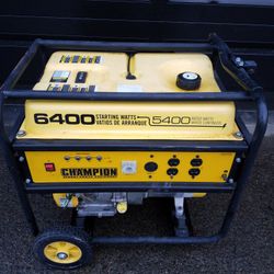 Used Champion Gas Generator 