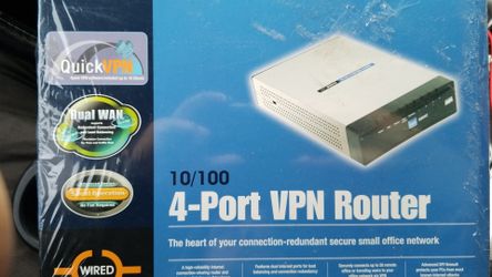 Linksys/Cisco 4 Port VPN Router