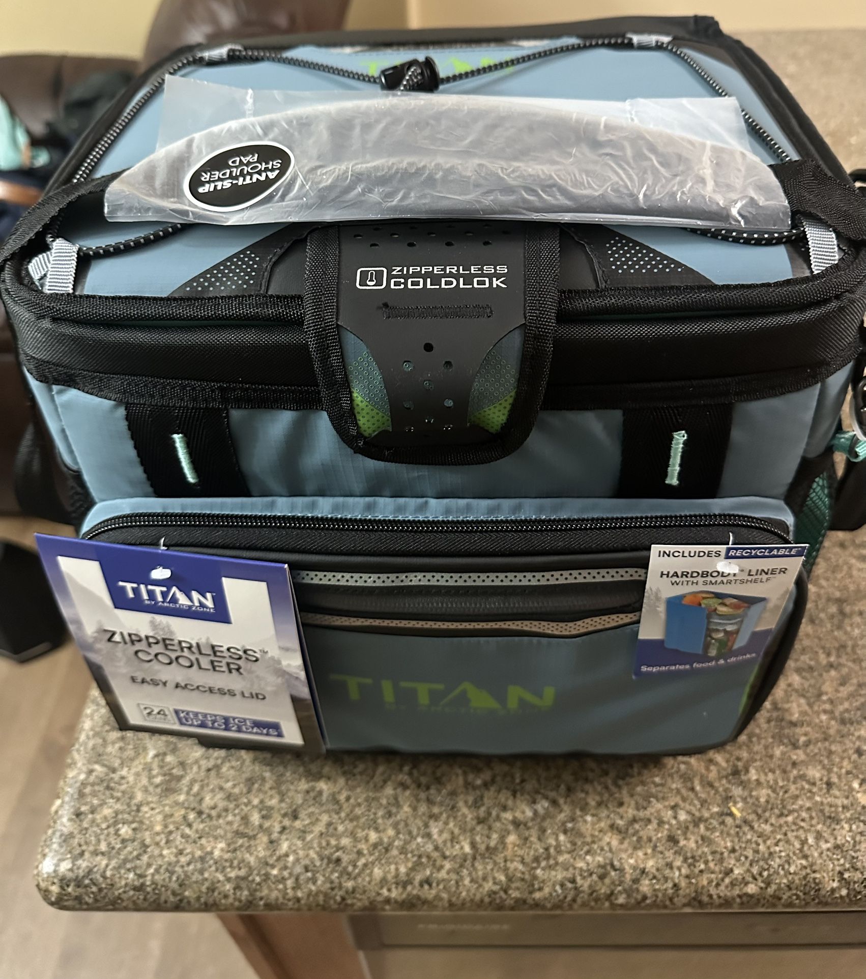 Titan by Arctic Zone 24 Can Zipperless Cooler 
