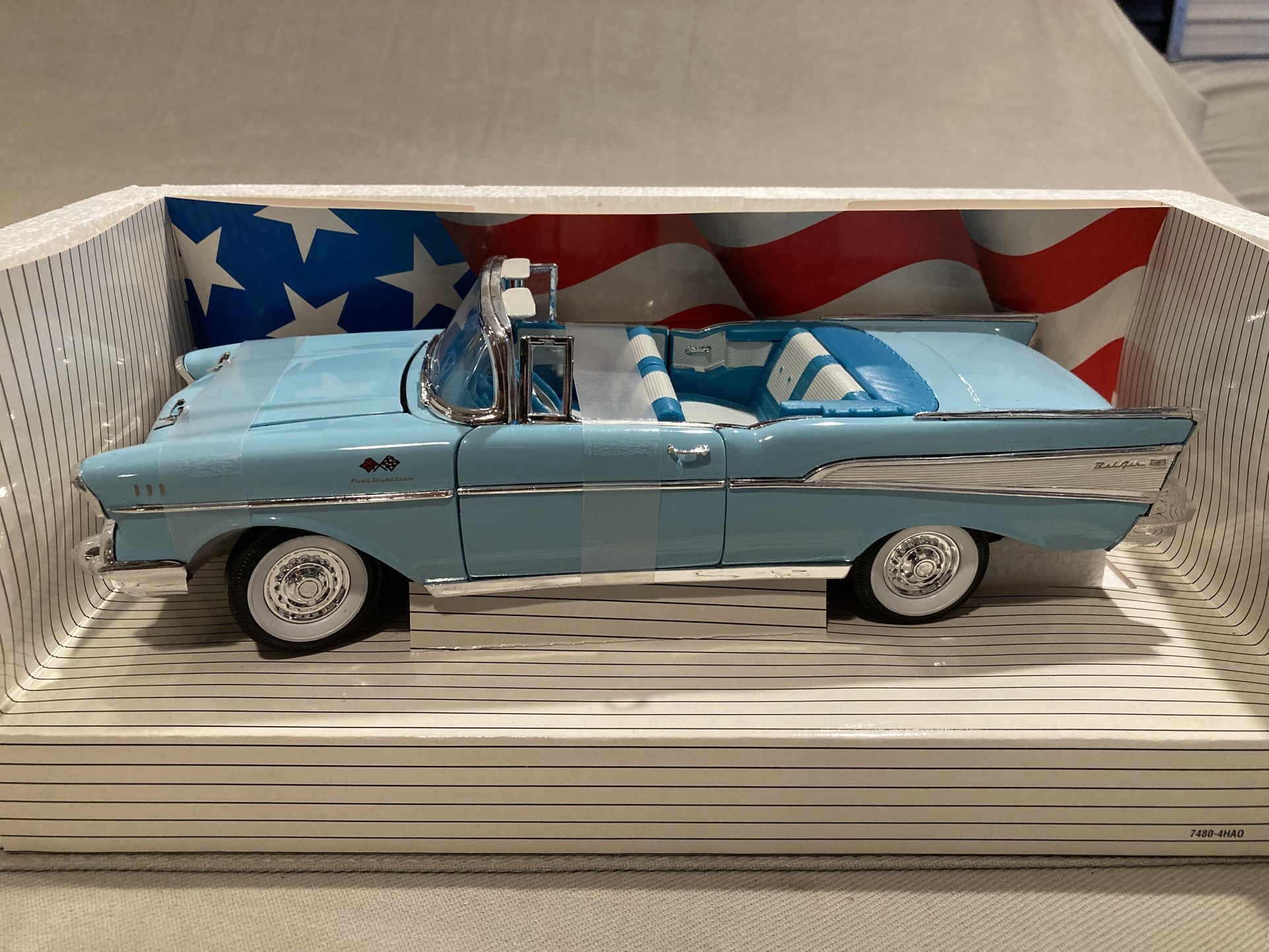 Die Cast Cars Vintage (2)1/18 Scale 57 Chevys Price Each