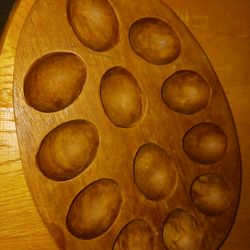 Vintage Deviled Egg Tray