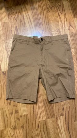 Goodfellow Men's Khaki Chino Shorts, Size 32