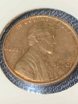 1976 Penny Error