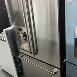 GE Café Stainless Steel French Door Refrigerator Open Box 