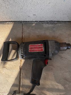 vintage Sears Craftsman 1/2-Inch Variable Speed Reversible Electric Drill
