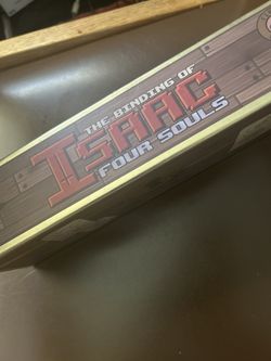 Binding Of Isaac Four Souls Gold Box Board Game First Edition 