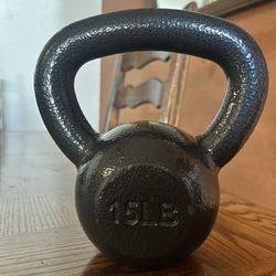 15 lbs dumbbell 