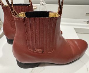 Girl’s Leather Ankle Boots