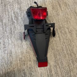 Rear Tail Light And Plate Holder KLX250