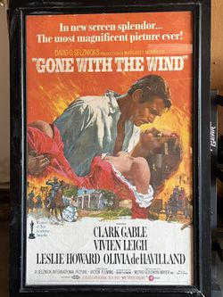 Gone With The Wind Cinema Poster