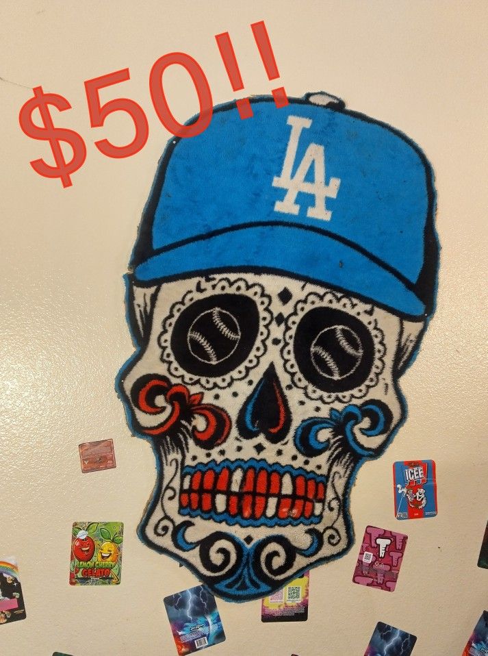 48"X36" Dodgers Commemorative Rug