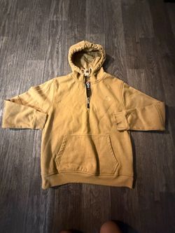Brown zip up hoodie size medium