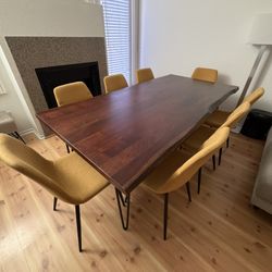 All Wooden Dining Table With Chairs