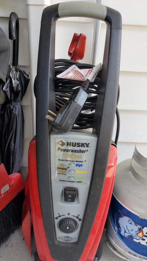HUSKY 1800 PSI POWERWASHER for Sale in East Meadow, NY OfferUp