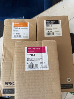 Epson Stylus Pro (orange-magenta-black) 3 Inks