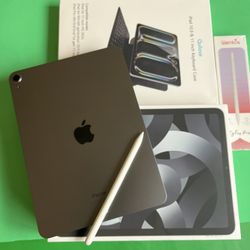 Apple iPad Air 5th Generation (M1 Chip) 64GB with Box, Pen And Keyboard 