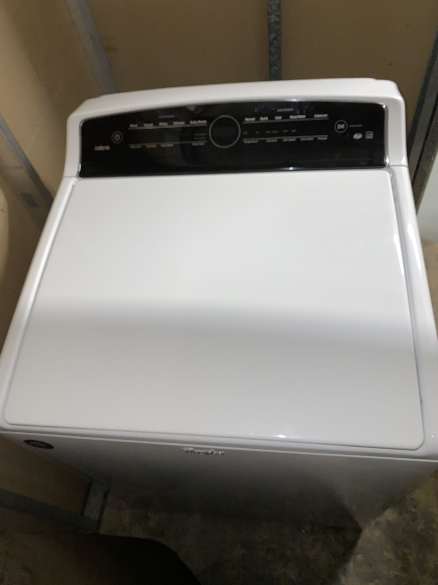 Whirlpool Cabrio HE 4.8CuFt Top Load Washer 7.0CuFt ELECTRIC Dryer in White
