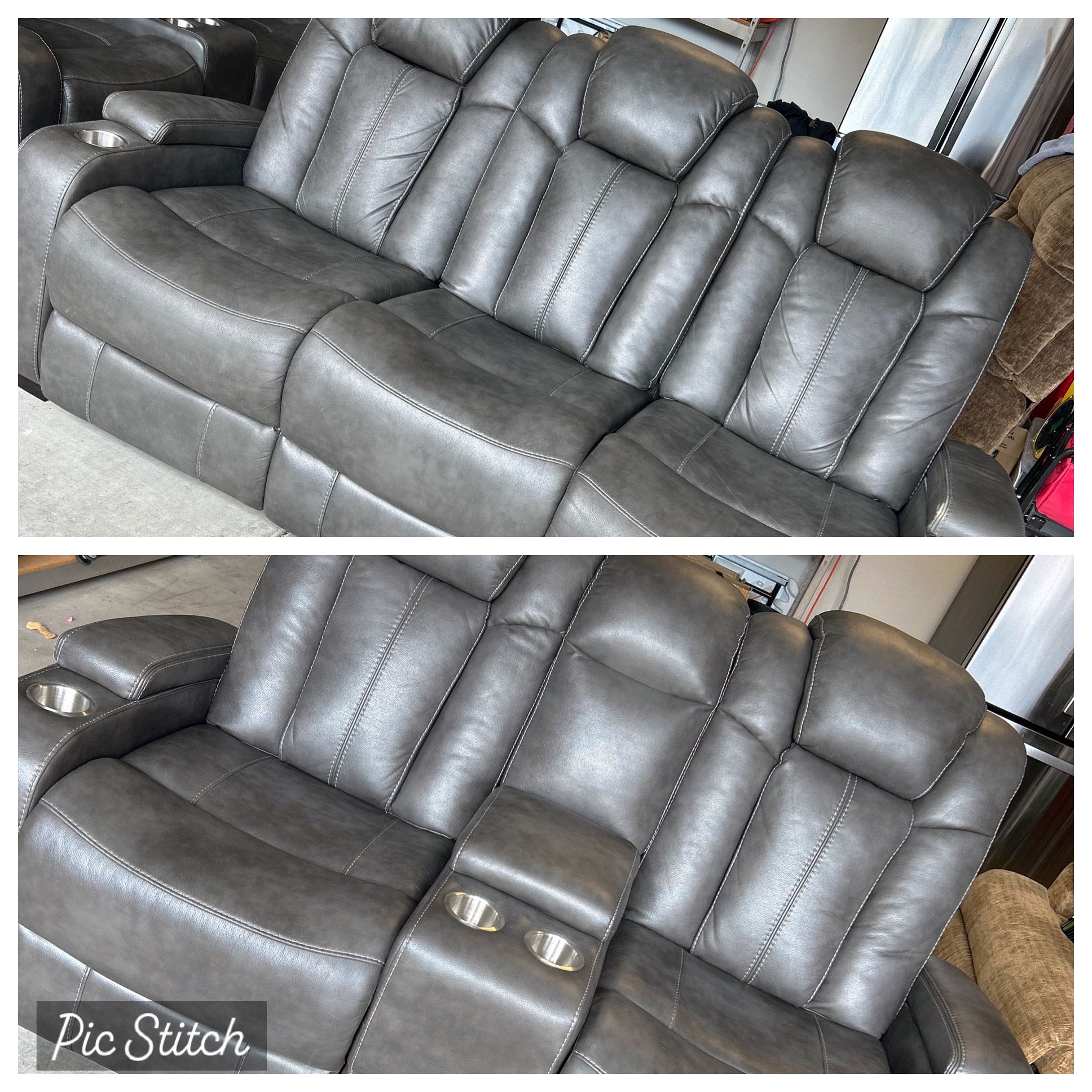 Ashley Turbulance Power Reclining Sofa Set