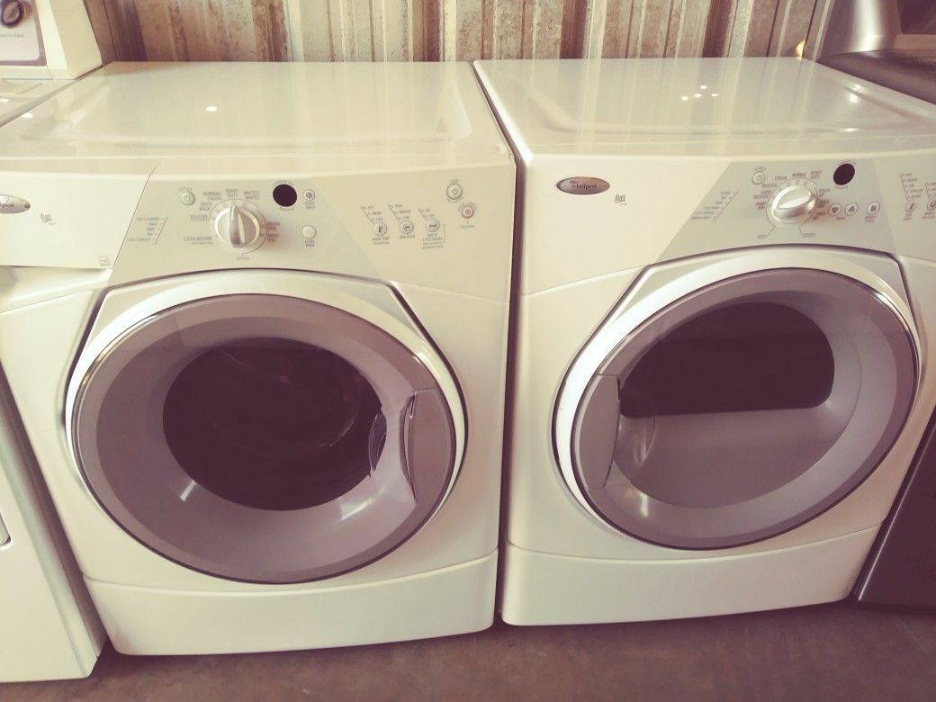 Whirlpool front load washer dryer