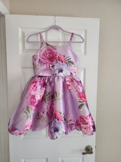 Zunie Vintage Little Girl's Sleevess Dress, Size 12