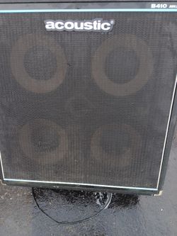 Acoustics studio amplifier 4 bass guitar Or DJ. N .OBO