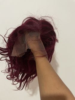 Burgundy Human hair Frontal - Brand New Never Worn Or cut Lace 