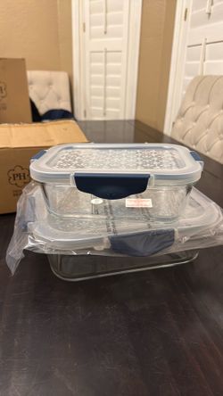 Princess House Glass Storage Containers