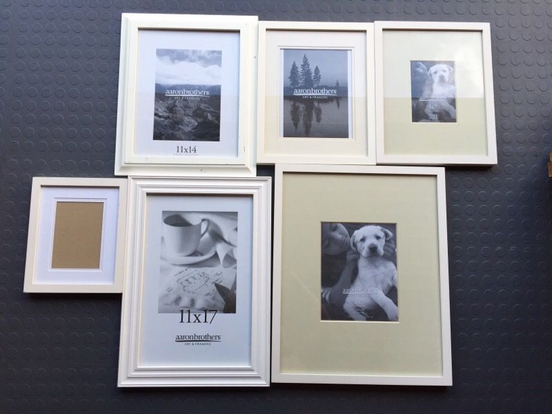 Aaron Brothers photo frames LOT