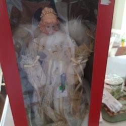 14" ANGEL TREE TOPPER NIB