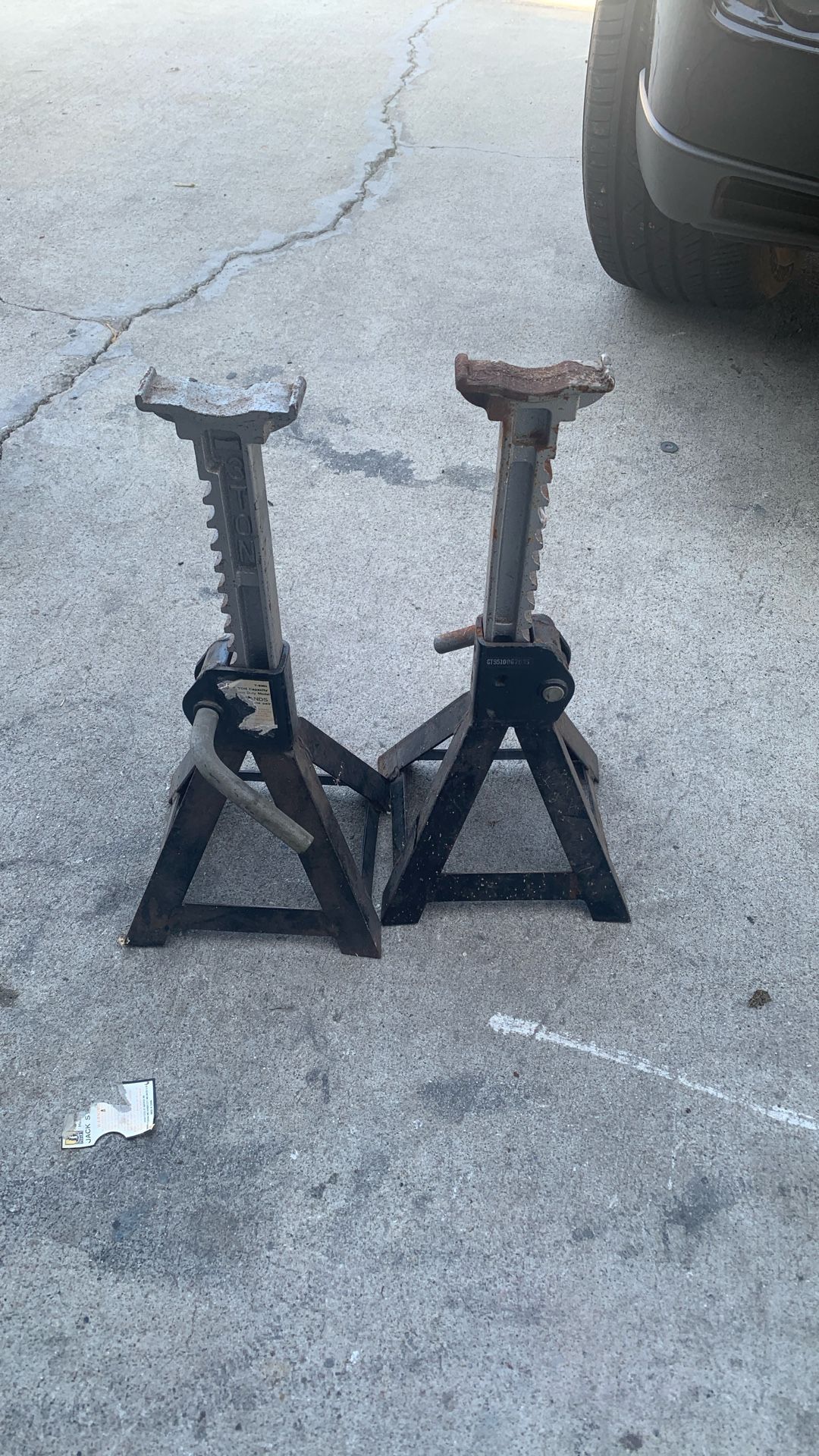 Jack Stands heavy duty 3 Ton Capacity