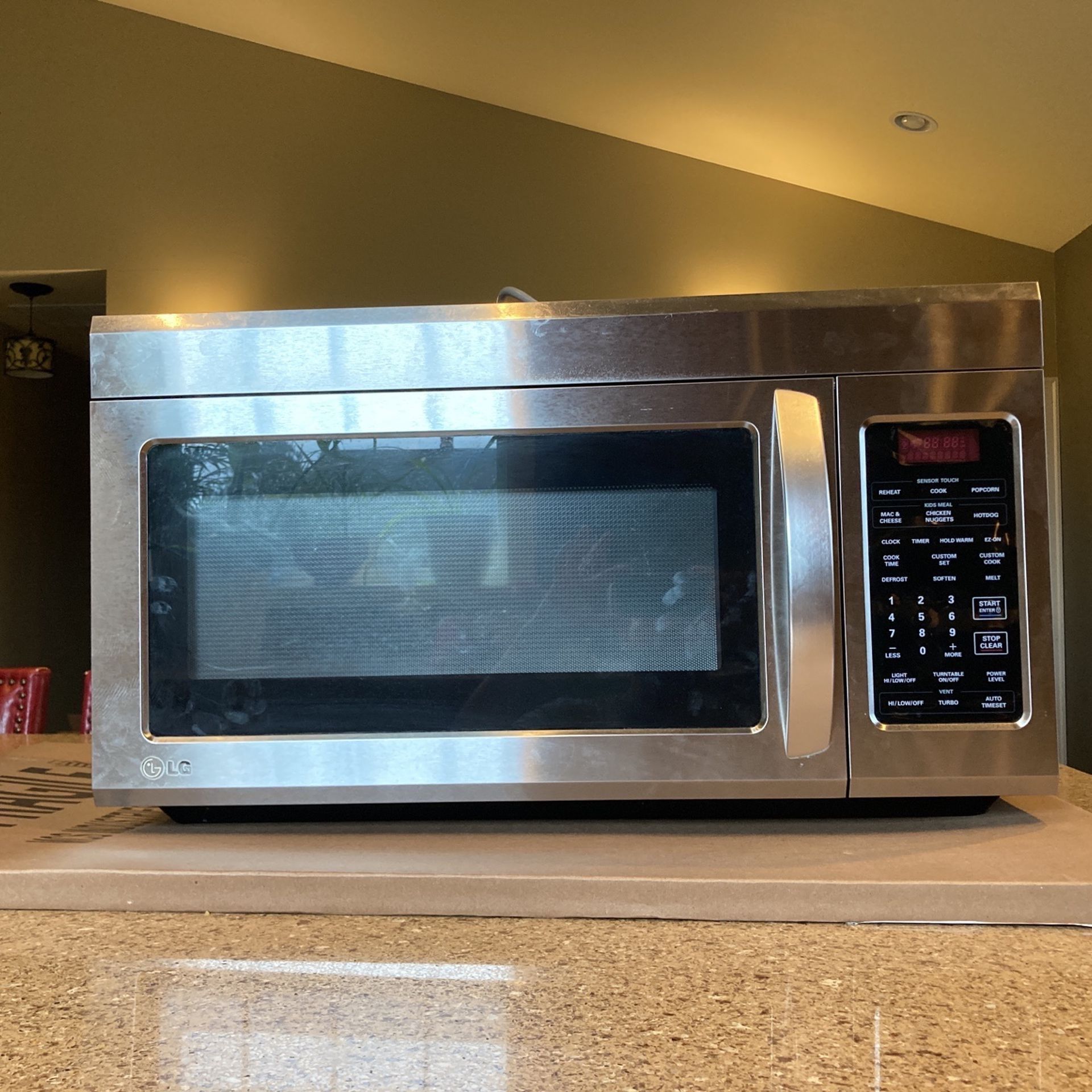 LG Microwave Over the Range 30” Width