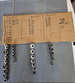 27 Pcs Mixed SNAP ON Blue Point Sockets.  Size On Picture