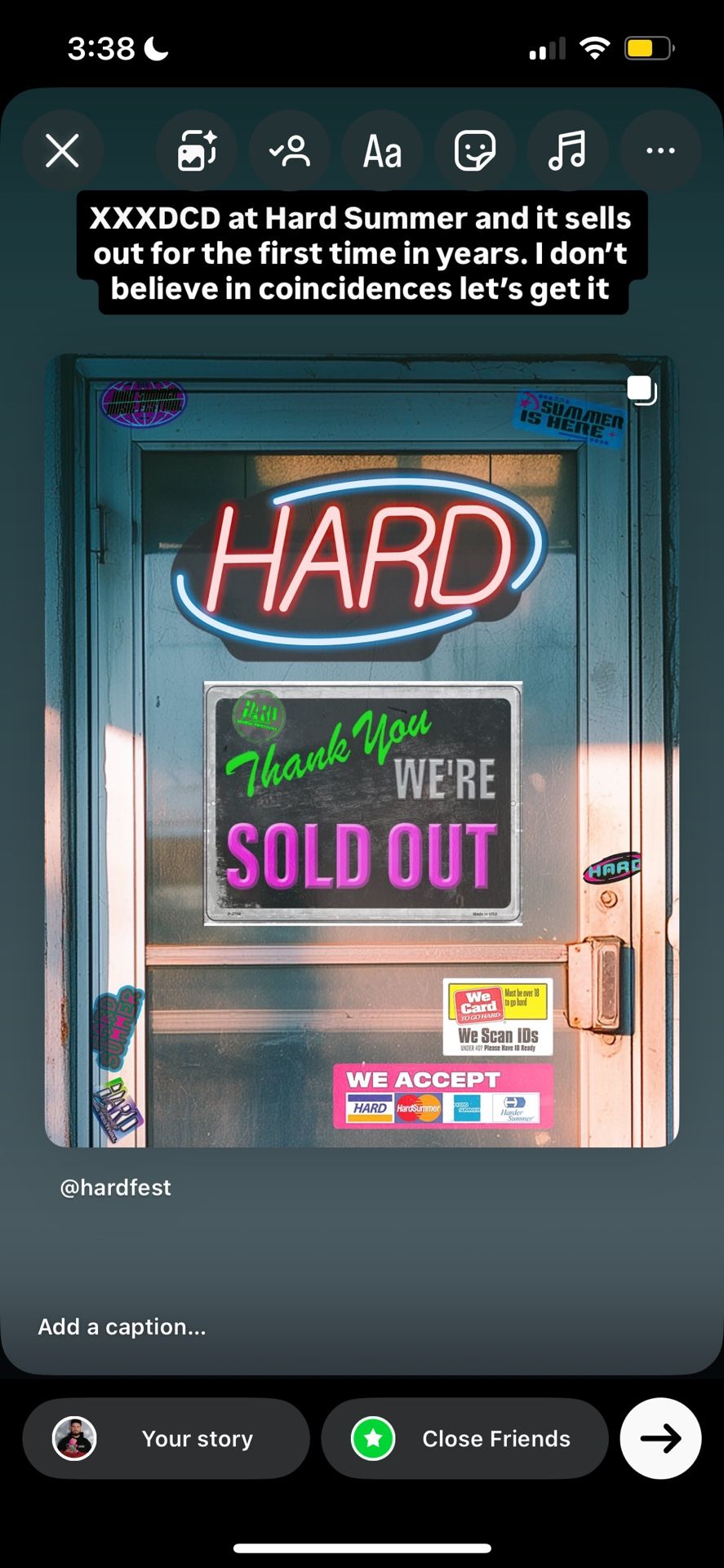 Hard Summer 2 day VIP Ticket 