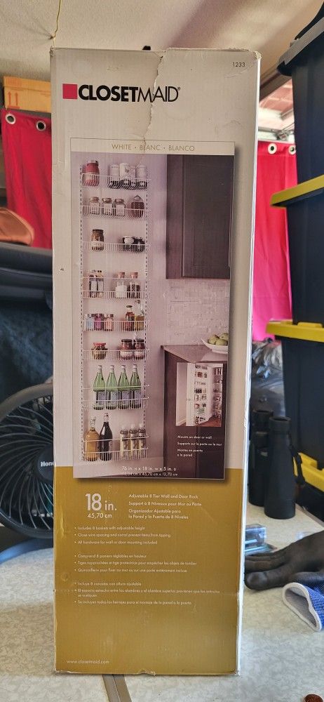 Kitchen #closet #rack #wall Mount