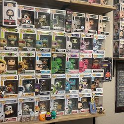 Lots Of Funko Pop
