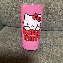 Hello Kitty Insulated Cup With Lid