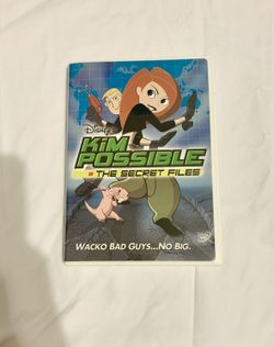 Disney Channel Kim Possible: The Secret Files Movie DVD TV Episodes / Teen’s, Children