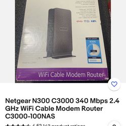 Netgear C3000 Modem Router