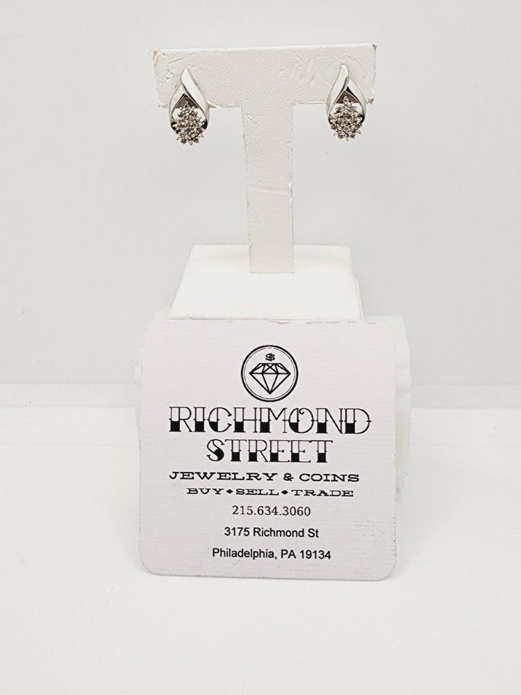 10k Gold 0.50ctw Diamond Fashion Earrings