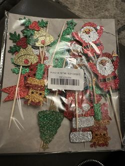Christmas Cupcake/ Cake / Food Picks