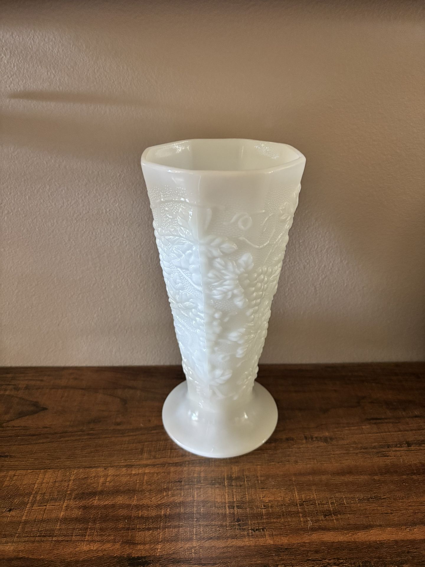 Vintage Milk Glass Vase
