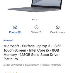 Microsoft Surface Laptop 3 For Sale 