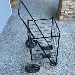 Collapsable home cart for groceries