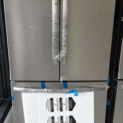 36 in 29 cu. ft. Standard Depth French Door Refrigerator in Smudge-Proof Stainless Steel with Intern