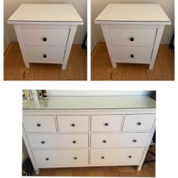 1 Dresser + 2 Nightstands 
